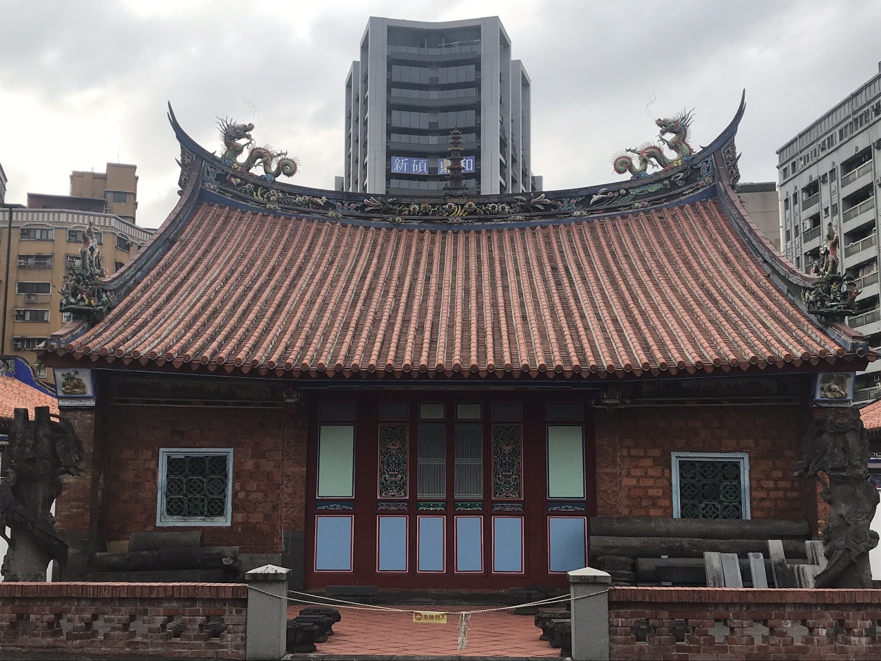 Temple Qingshan  de Bangka (Image :RTI - Lisa Duffaud)