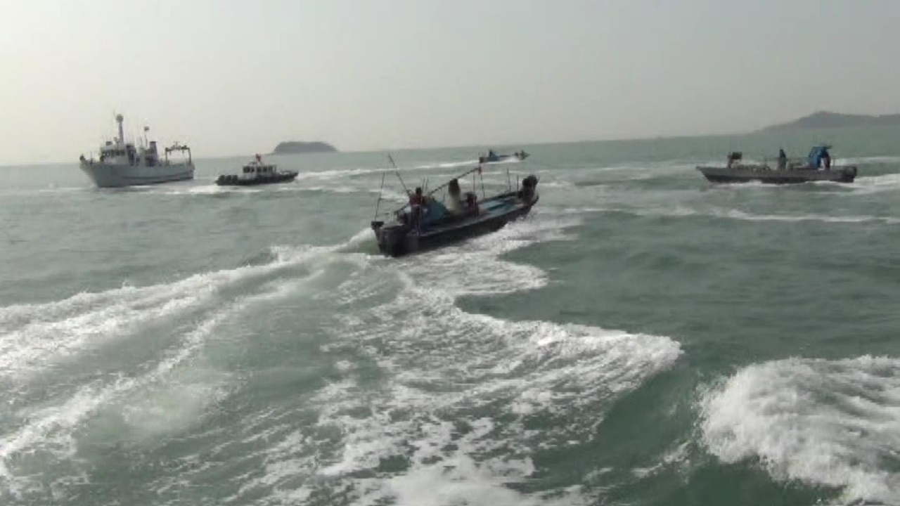 Des garde-côtes taiwanais attaqués par les bateaux de pêche chinois à Kinmen