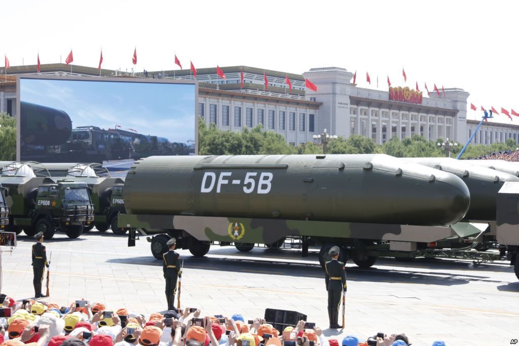 Le déploiement des missiles chinois a augmenté de 40% en un an