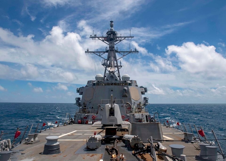 La Défense confirme le passage d’un destroyer américain dans le détroit de Taiwan