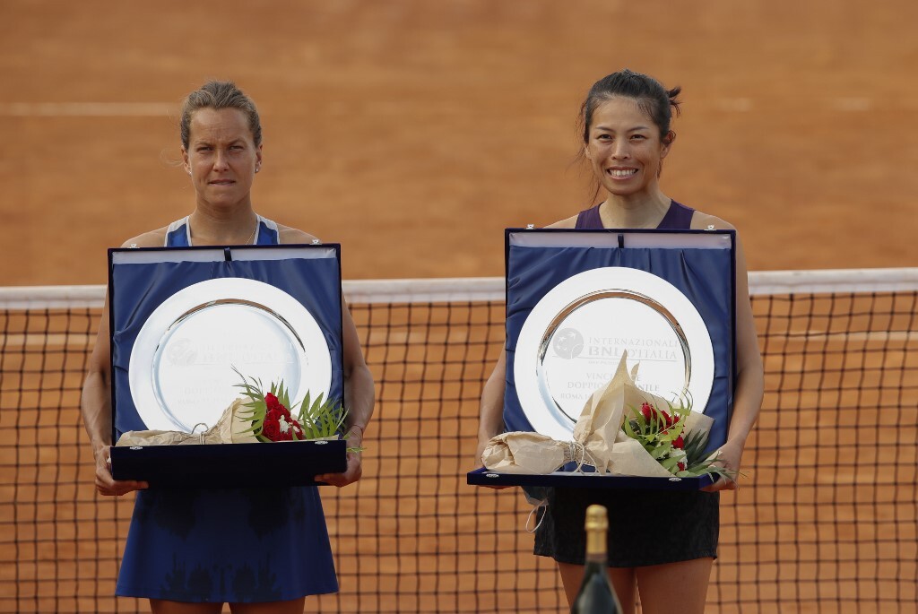 Tennis : 4e titre à Rome en double dames pour Hsieh Su-wei