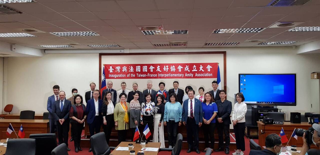 Création de l’association d’amitié interparlementaire Taiwan-France de la nouvelle législature taiwanaise