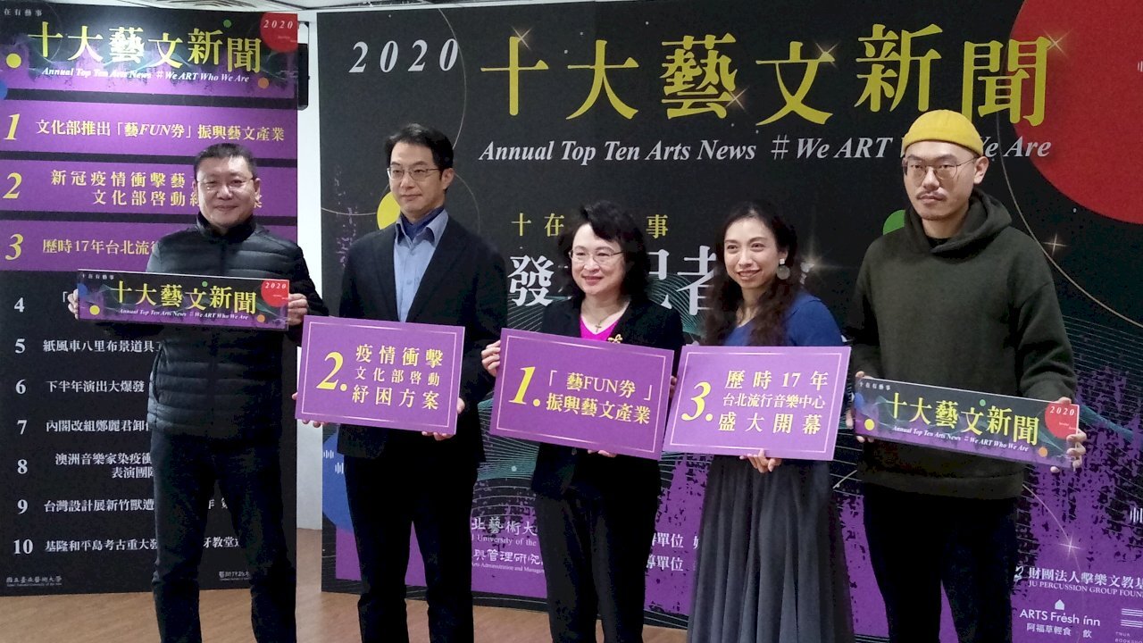 Nouvelles artistiques et culturelles taiwanaises de 2020