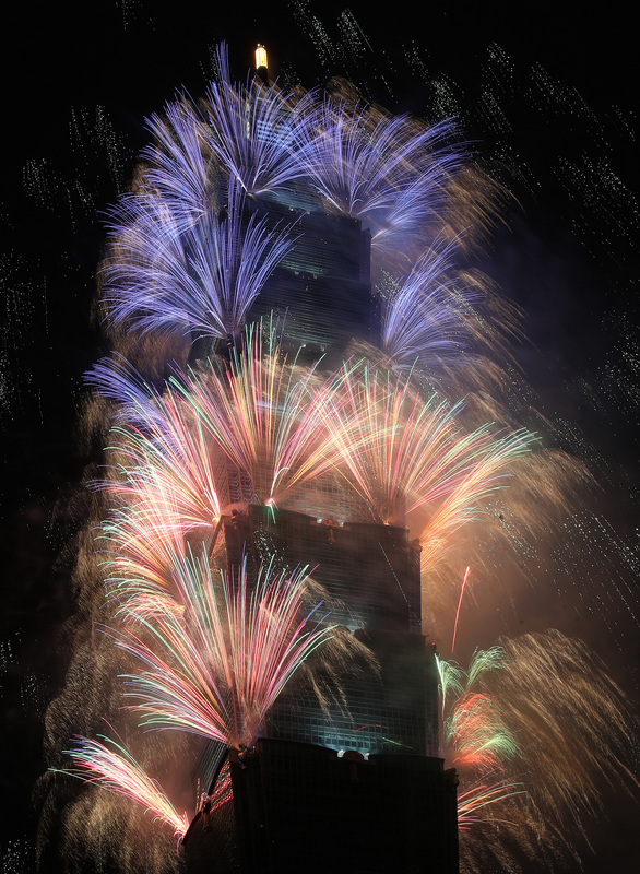 Taipei 101 annonce un feu d’artifice du Nouvel An plus long