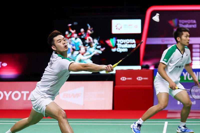 Badminton : le double homme taiwanais s'impose une seconde fois à Bangkok