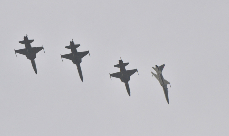 Armée de l’air : des F-5E se percutent lors d’un exercice à Taitung