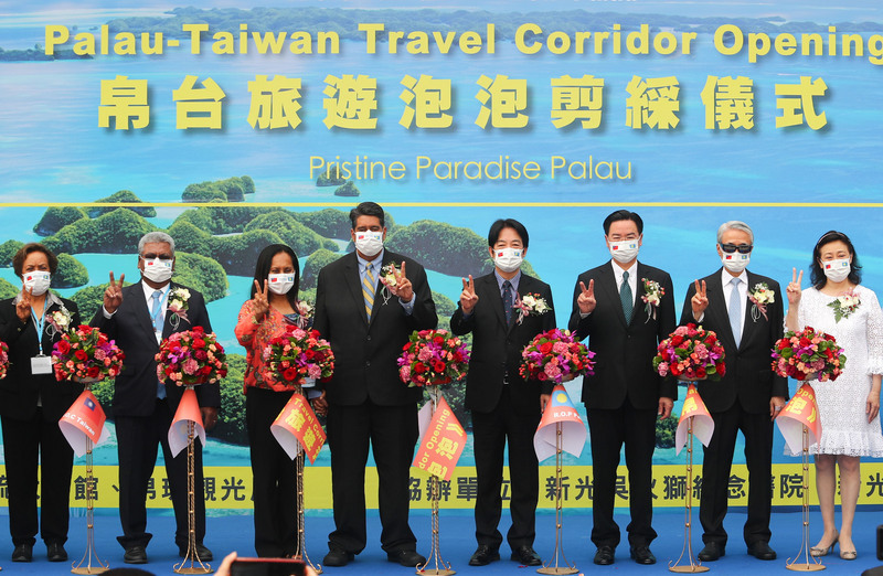 Le président paluan inaugure la bulle touristique avec Taiwan