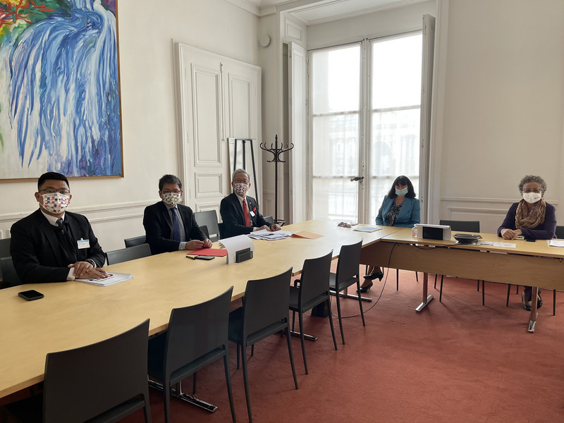 Le représentant taiwanais en France François Wu invité à s'exprimer au Parlement français