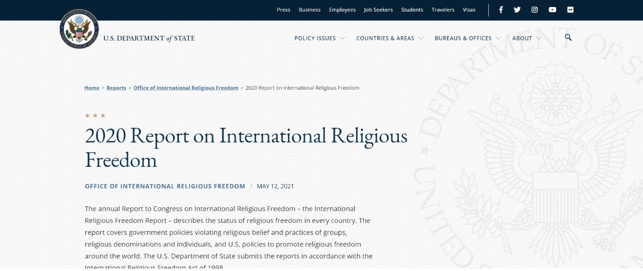 Le rapport international sur la liberté de croyance salue les efforts de Taïwan