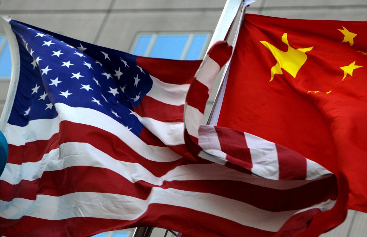 Drapeaux des Etats-Unis et de la Chine (Image : Reuters)