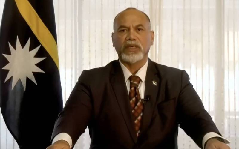 Le président de Nauru s’exprime en faveur de de Taïwan à l'Assemblée générale des Nations unies