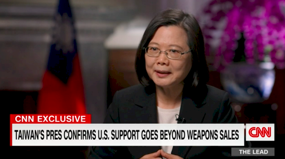 La présidente Tsai Ing-wen confirme la présence de militaires américains sur le sol taïwanais