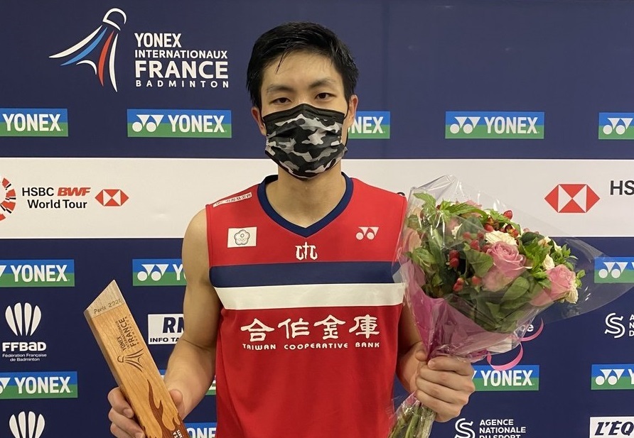 Badminton : Chou Tien-chen trébuche en finale à Paris