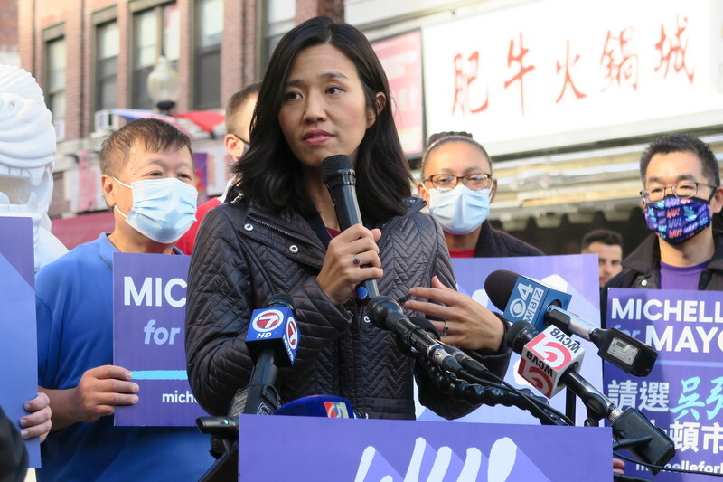 Michelle Wu d’origine taïwanaise est élue maire de Boston