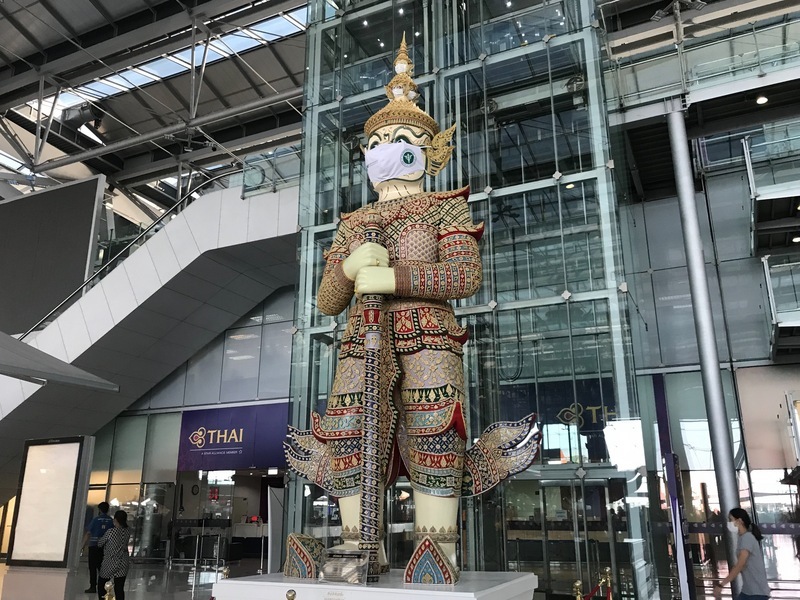 L'aéroport Suvarnabhumi de Bangkok (Image : CNA)