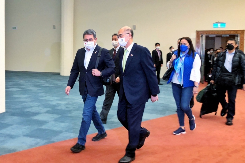 Le président du Honduras a quitté Taïwan avec un bilan positif