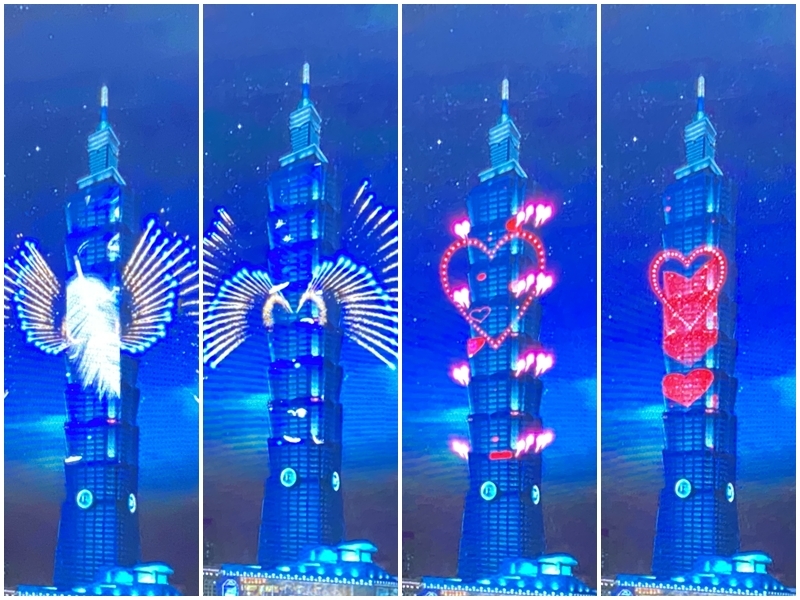 Le feu d’artifice de la Tour Taipei 101 diffusé en direct par la Diplomatie