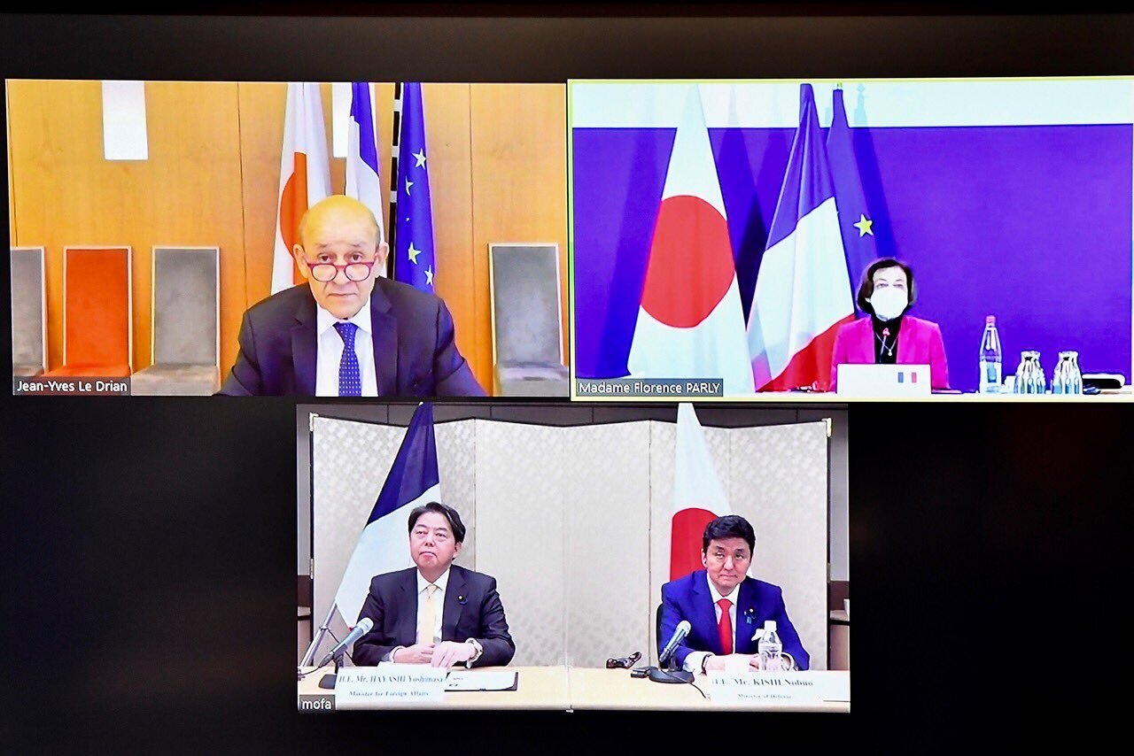 La France et le Japon réitèrent l’importance de la paix dans le détroit de Taïwan