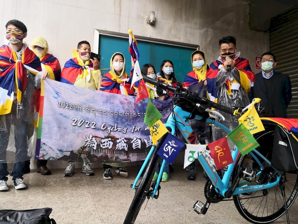 La campagne « Cycling for a free Tibet » renouvelée dans trois villes taïwanaises
