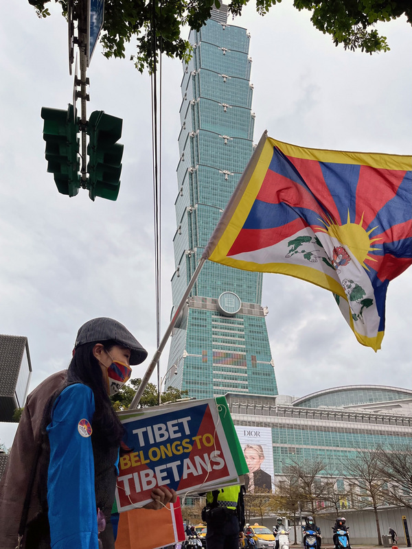 Les Tibétains à Taïwan commémorent les 64 ans du soulèvement tibétain