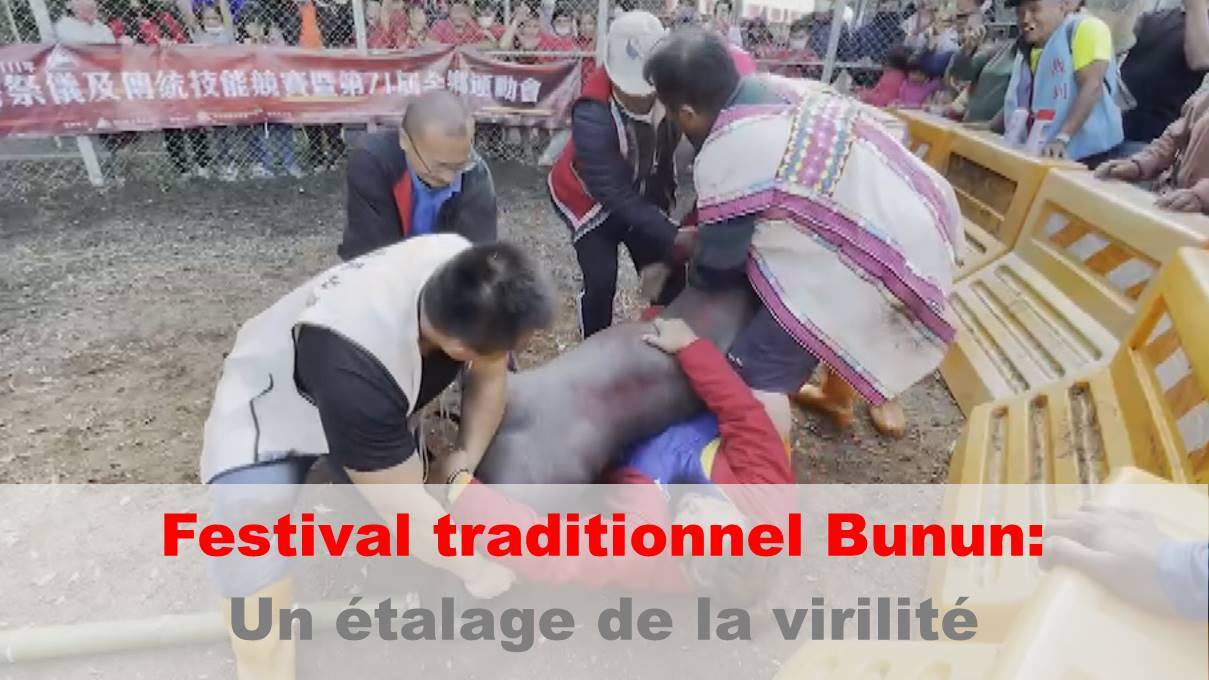 Festival bunun inspiré du rituel de passage à l’âge adulte