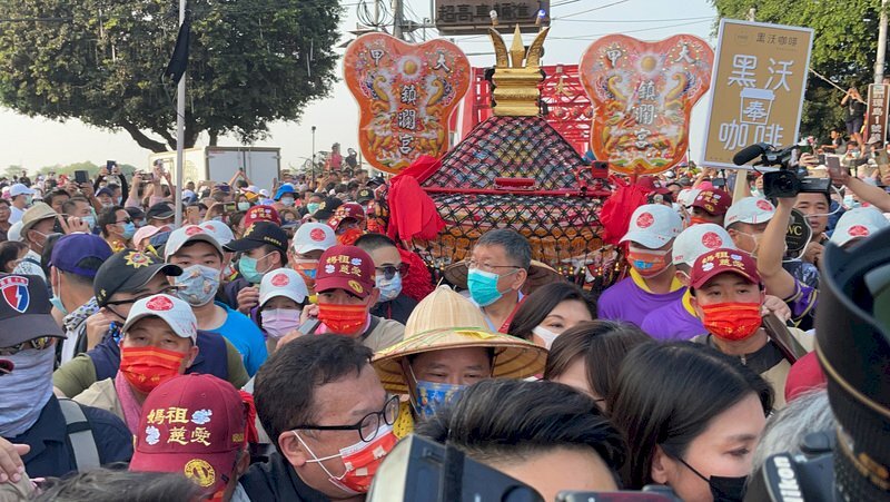 Coup d’envoi du pélerinage du temple de Mazu à Dajia