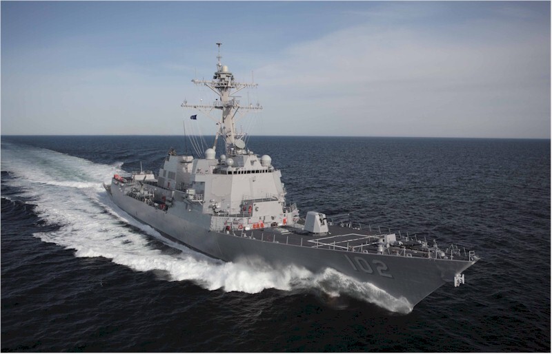 La Marine américaine confirme le passage de l’USS Sampson dans le détroit de Taïwan