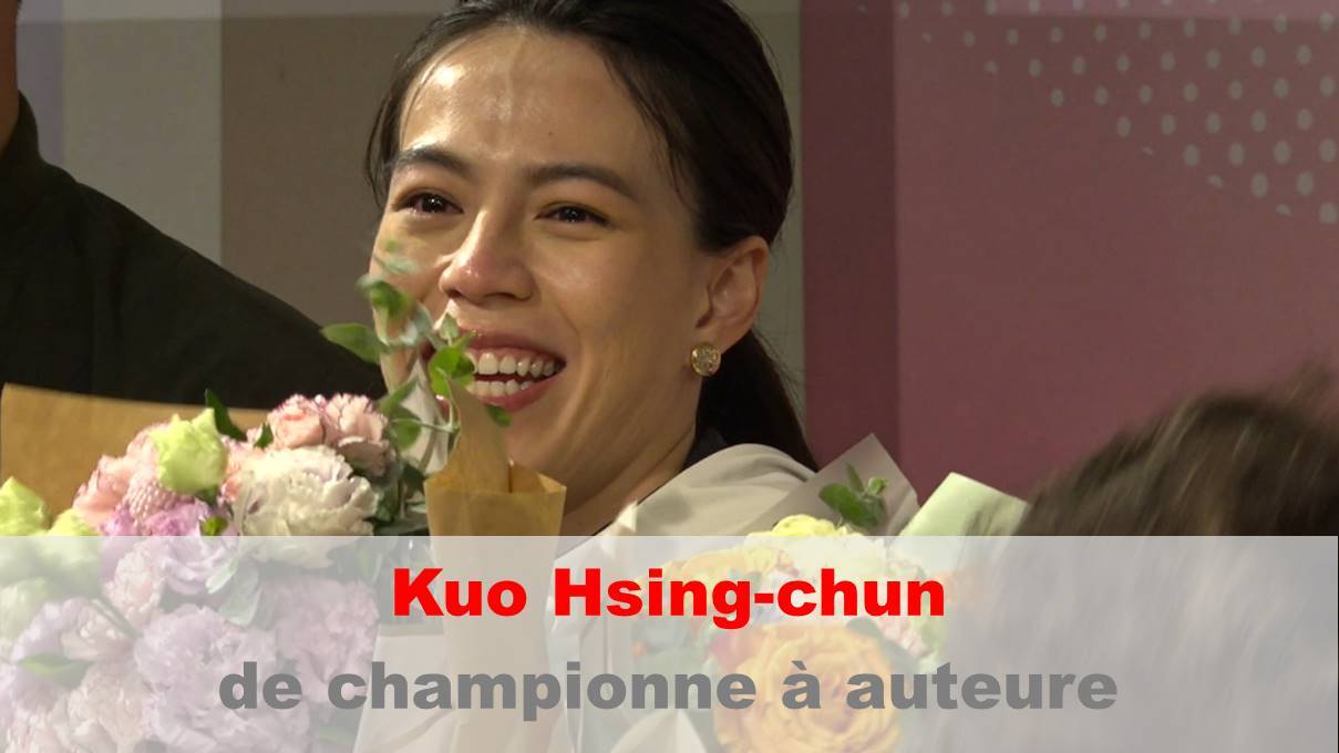 Kuo Hsing-chun: la championne publie son premier livre