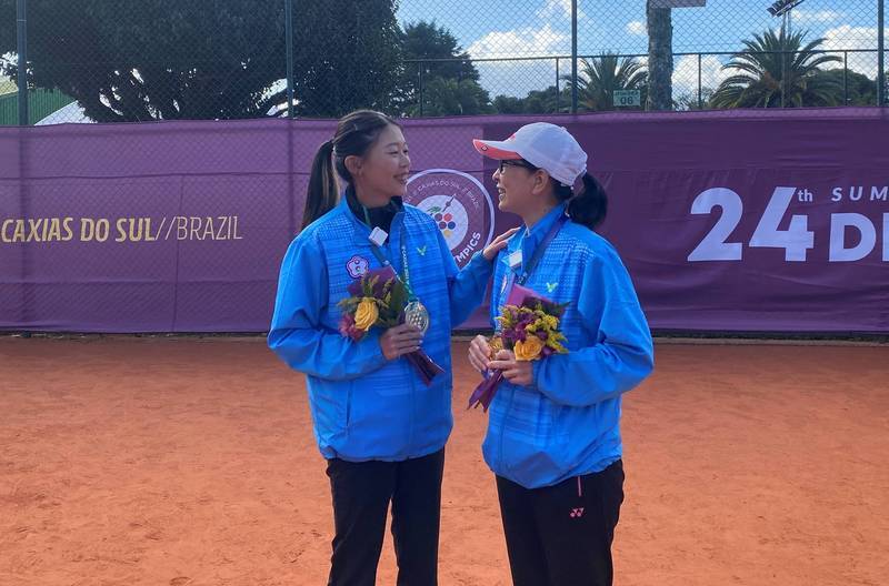 Deaflympics : Taïwan récolte une 2e médaille d'or grâce au tennis double dames