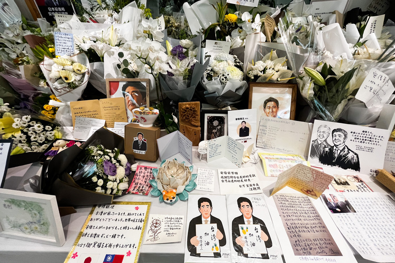 Taïwan sera présente aux funérailles nationales de Shinzo Abe