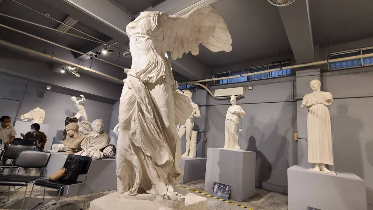 Apollon, Vénus et autres sculptures du Louvre se refont une beauté à Taïwan