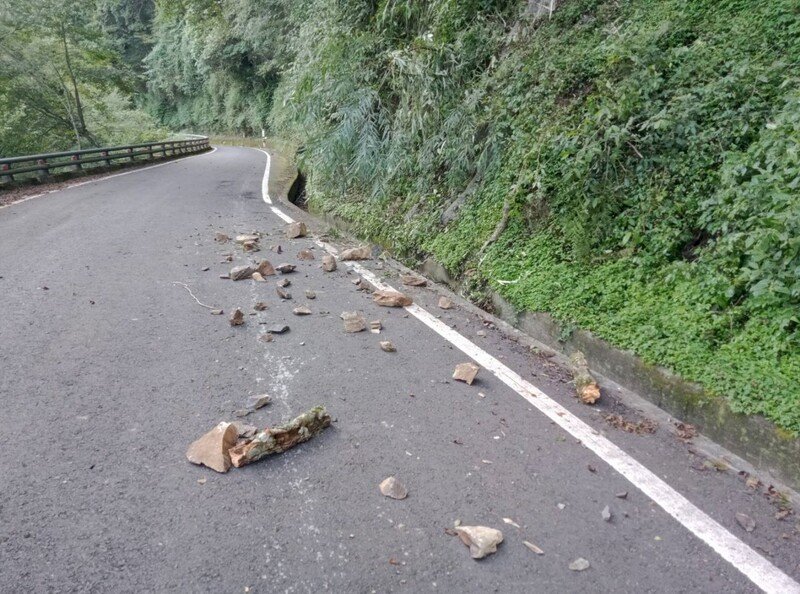Séisme du 17 septembre à Taitung. De magnitude 6,4 les secousses ont provoqué des dégâts matériels dans l’Est et le Sud de Taïwan (photo CNA)