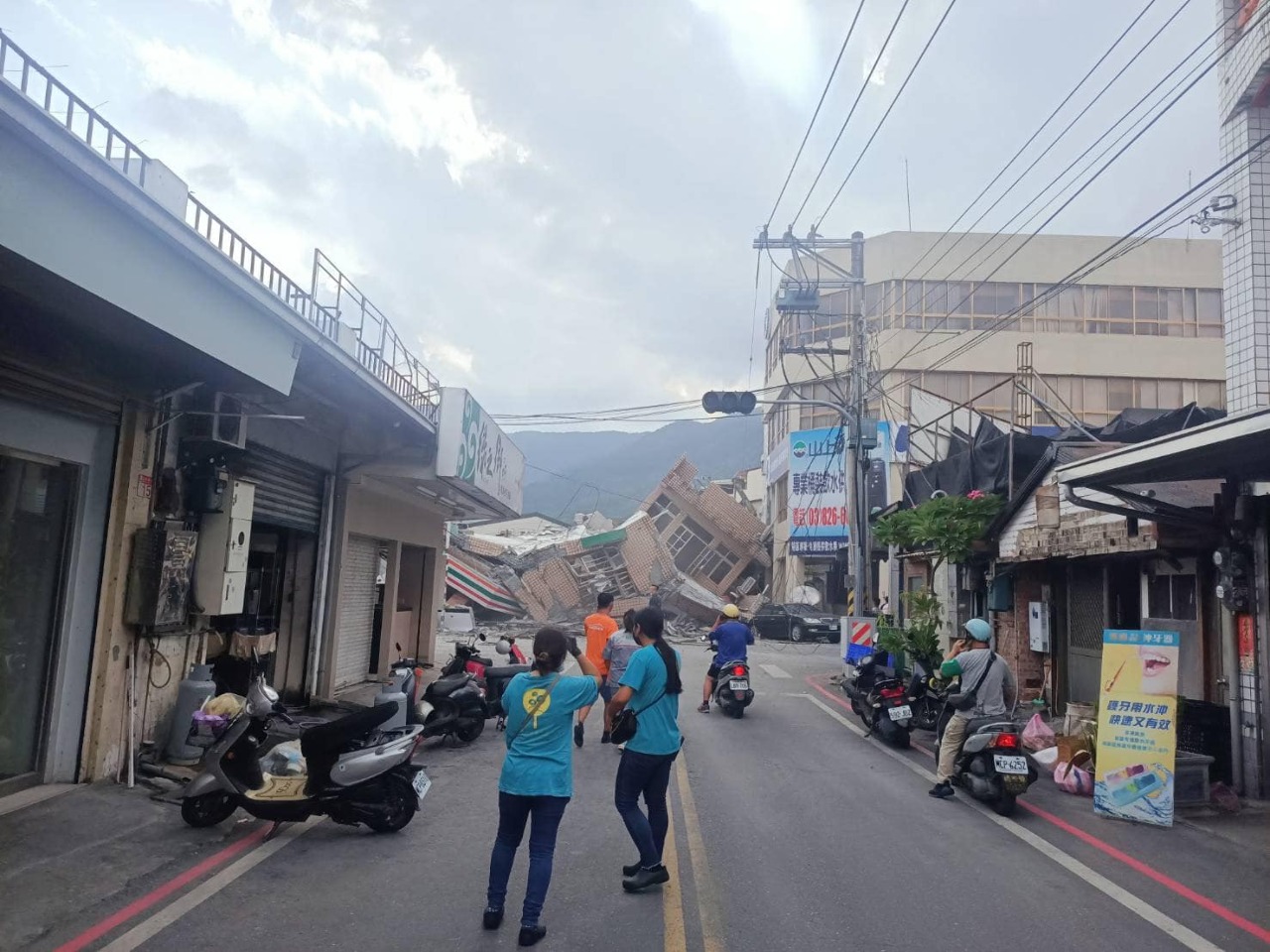 Plusieurs blessés et des dégâts dans un autre puissant séisme dans le sud-est de Taïwan