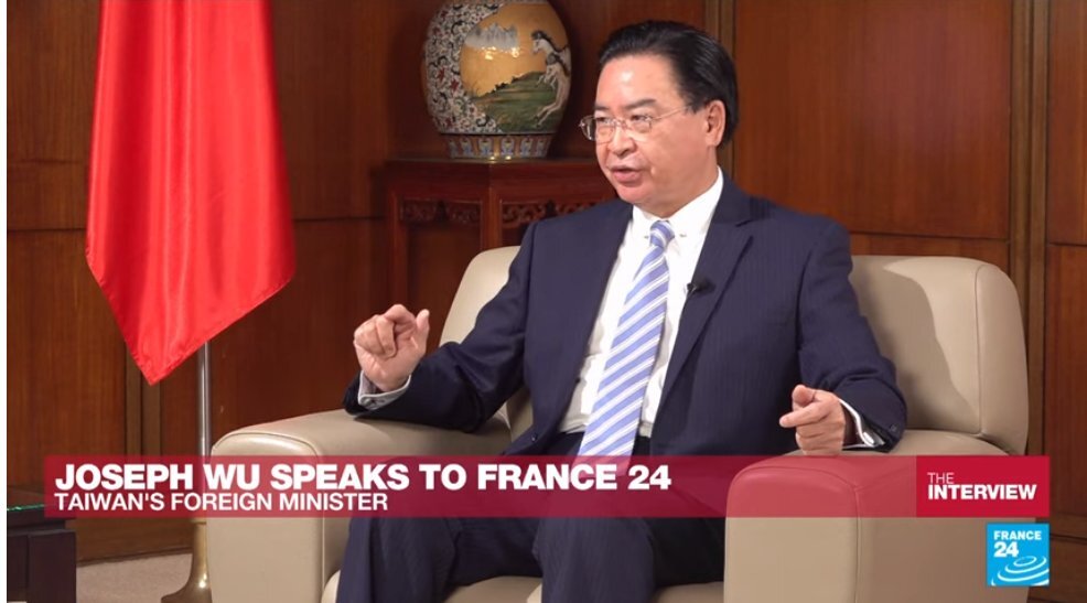 Joseph Wu sur France 24: Taïwan se prépare à une invasion de la Chine