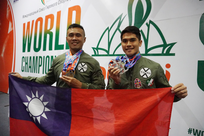 Championnats du monde de kettlebell : huit médailles récoltées par deux Taïwanais en Inde