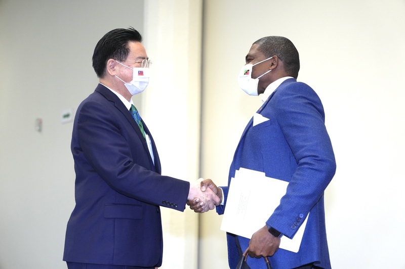 Première visite à Taïwan du nouveau Premier ministre christophien Terrance Drew