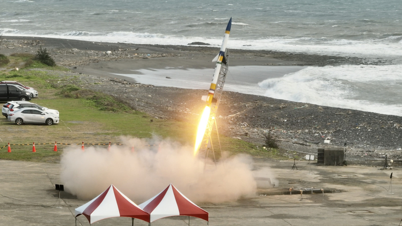 Taïwan teste avec succès une fusée développée par l’Université Cheng Kung