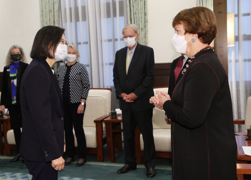 Tsai Ing-wen remercie l’administration Biden de son soutien continu