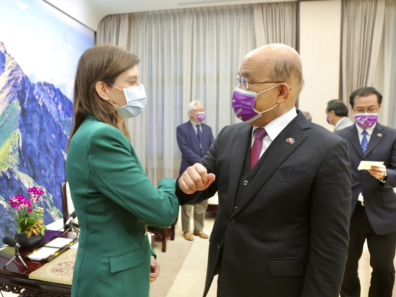 La délégation européenne rencontre le Premier ministre taïwanais
