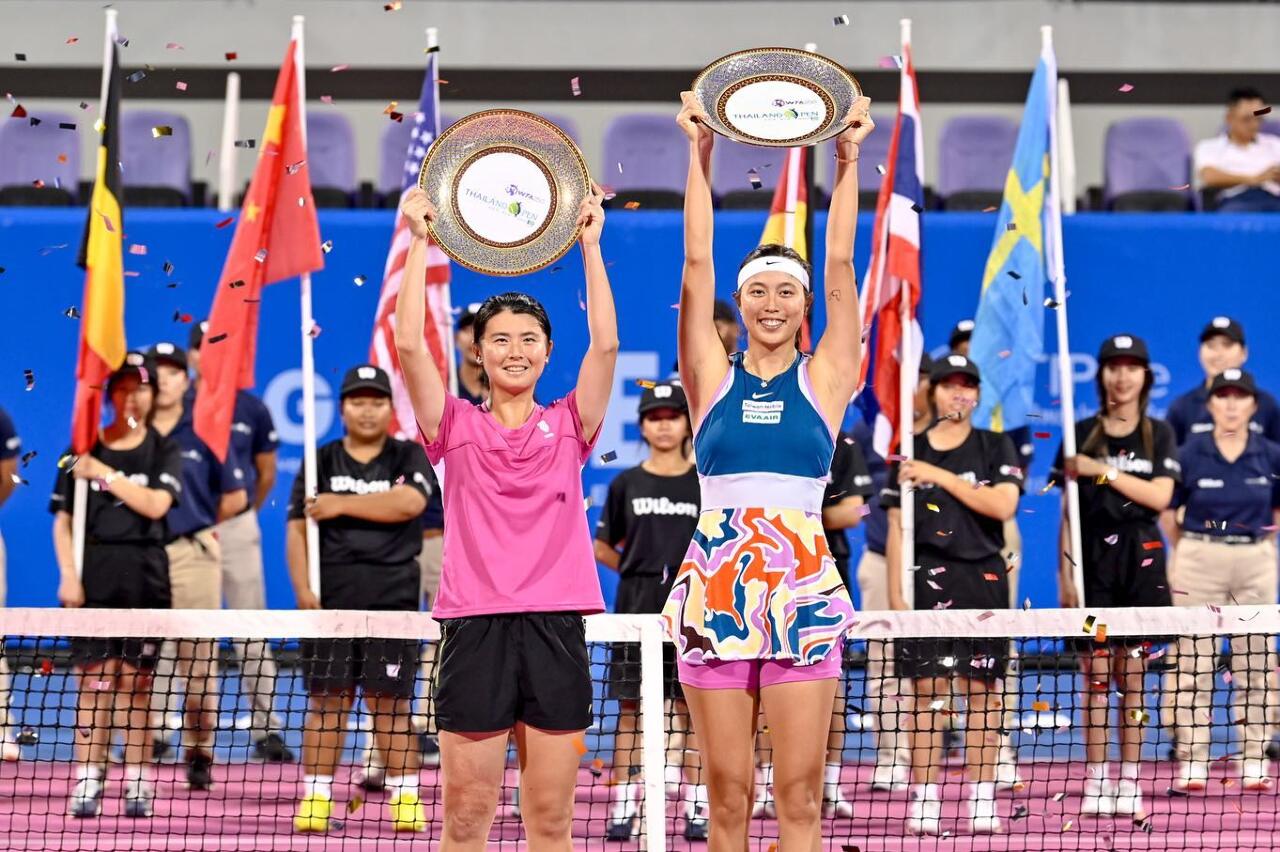 Tennis : victoire taïwanaise en double féminin à l’Open de Thaïlande
