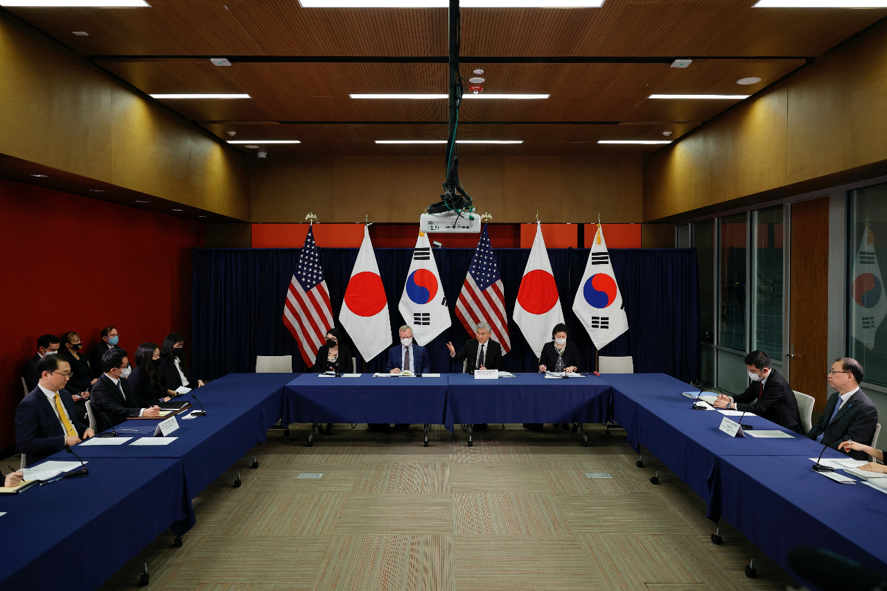 Les USA, le Japon et la Corée du Sud s’opposent à l’usage de la force pour changer le statu quo dans le détroit de Taïwan