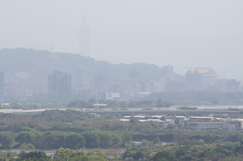Pollution de l’air : voyants au rouge pour le nord et l’ouest de Taïwan