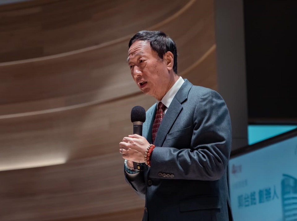 Terry Gou entame une visite aux États-Unis