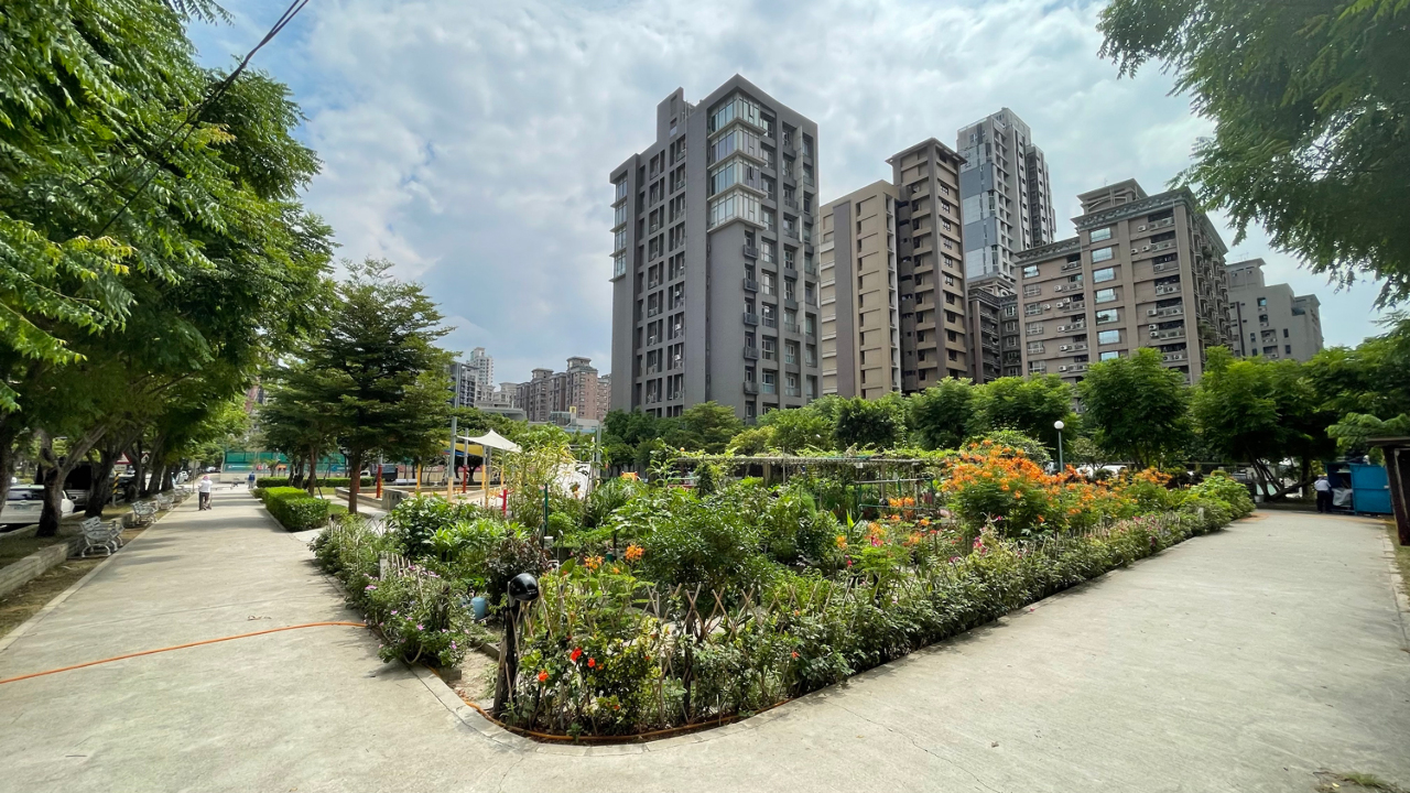 Jardin potager à Luzhou dans le nouveau Taipei (photo Valentin Floquet)