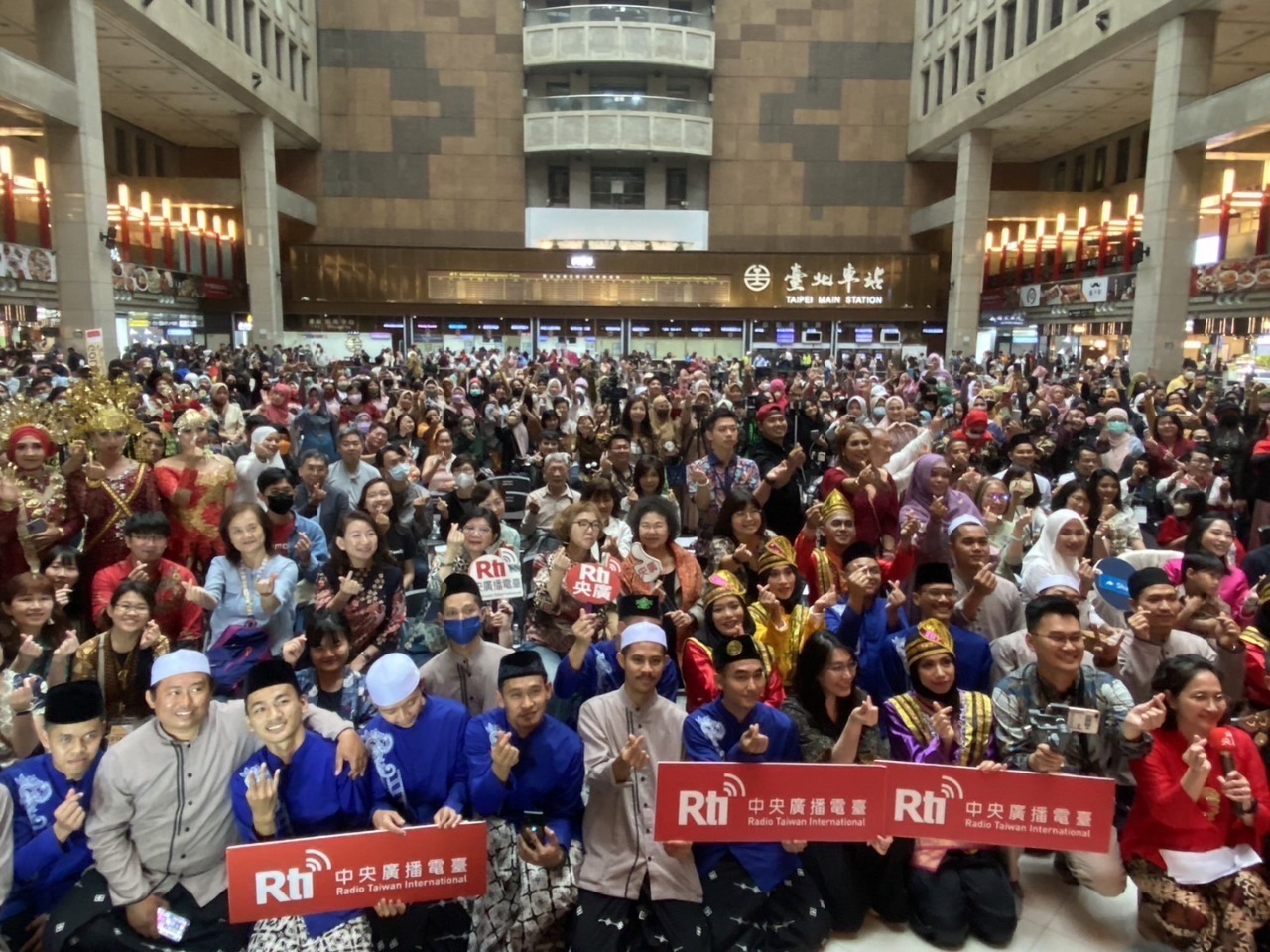 RTI célèbre Eid al-Fitr avec ses auditeurs indonésiens à la gare de Taipei