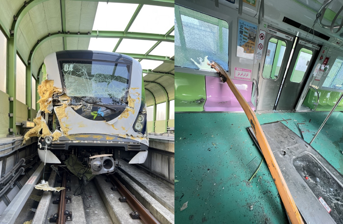Collision du métro de Taichung et d’une grue : enquête, sanctions, questions...