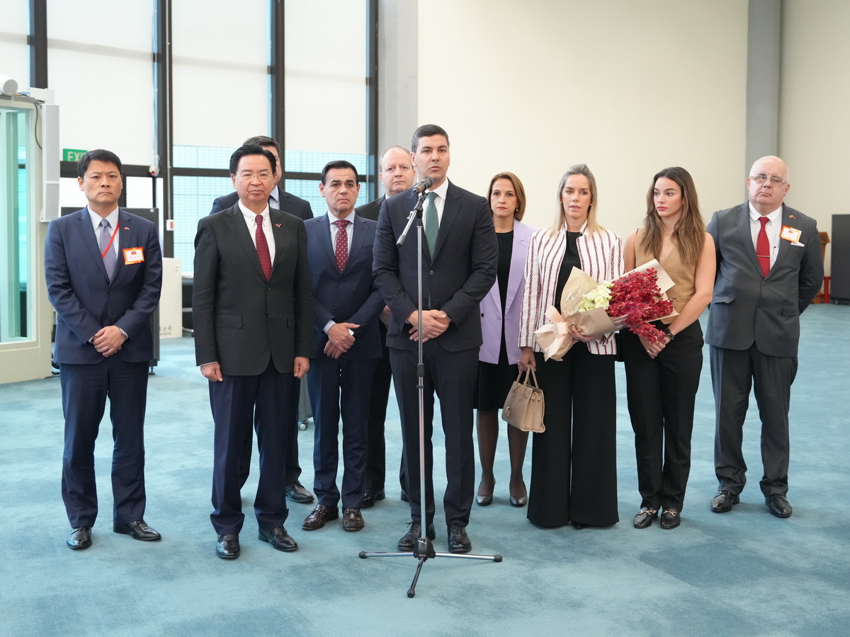 Visite du Président élu du Paraguay à Taïwan