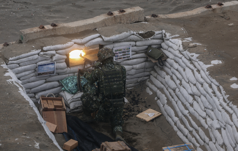 Exercices annuels Han Kuang : simulation d'une opération militaire amphibie