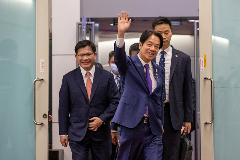 Le vice-président taïwanais de retour de sa visite d’Etat au Paraguay