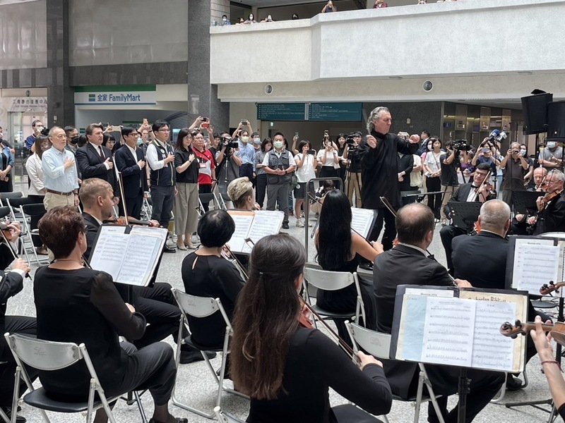 L’orchestre symphonique ukrainien à Taiwan